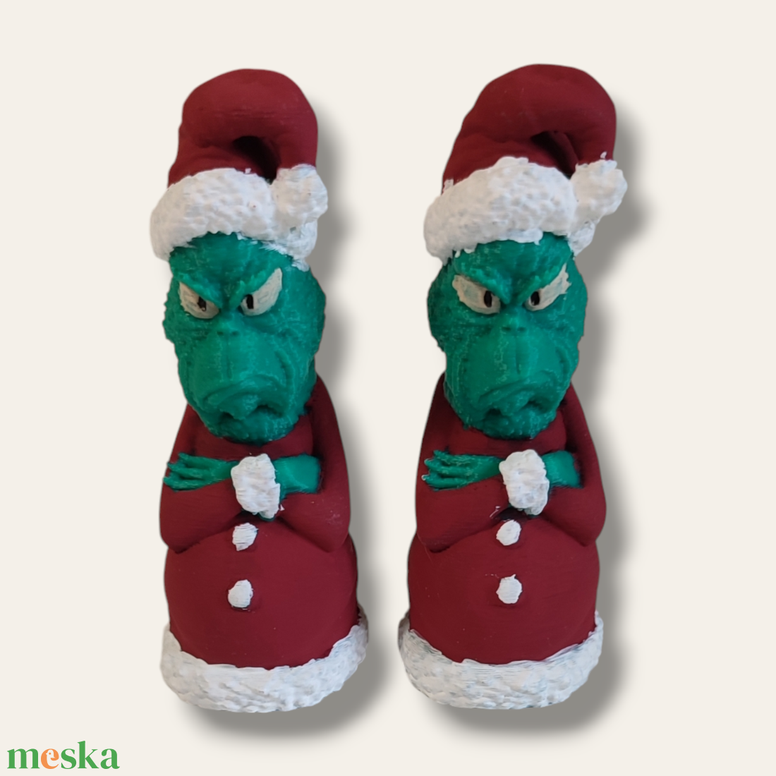 Grinch figura  - karácsony - mikulás - mikulás beltéri dekoráció - Meska.hu