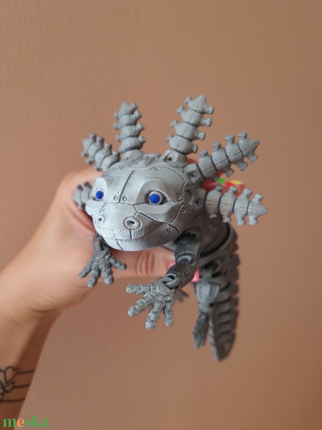 3D Robot axolotl - játék & sport - plüssállat & játékfigura - más figura - Meska.hu