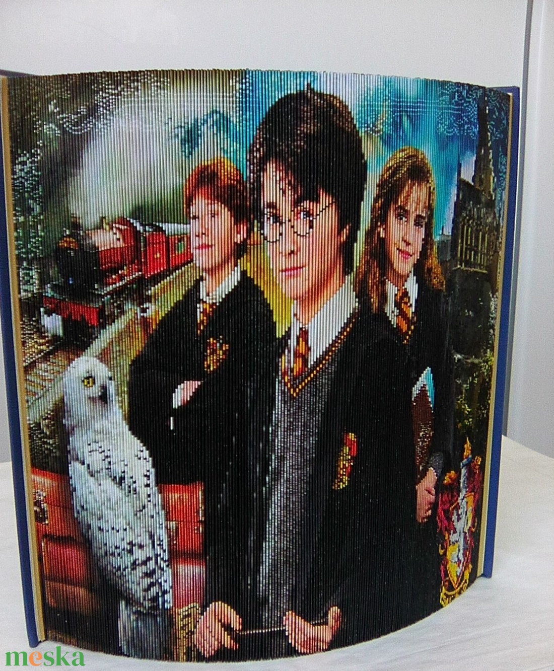 Harry Potter - otthon & lakás - dekoráció - asztal és polc dekoráció - könyvszobor - Meska.hu