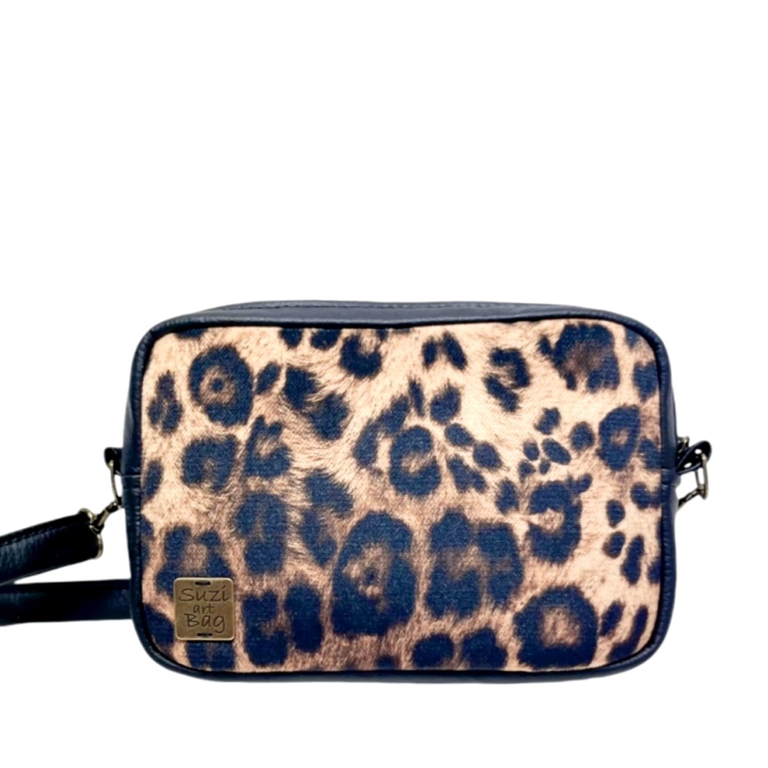 SuziartBag Leopárd mintás crossbody táska - táska & tok - kézitáska & válltáska - válltáska - Meska.hu