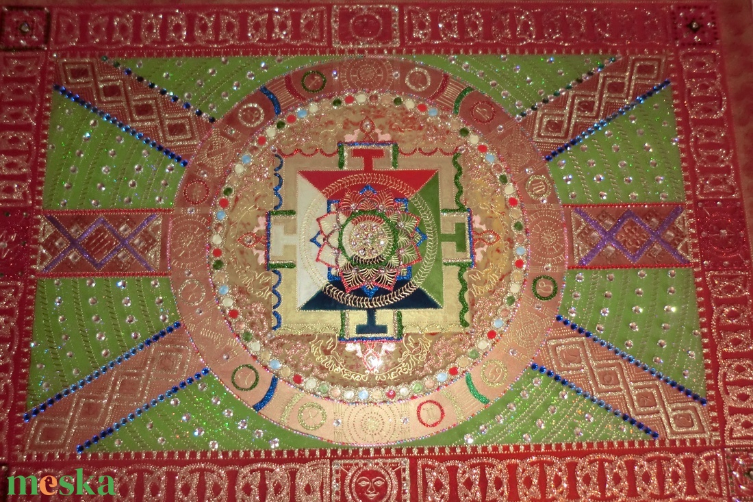 tibeti mandala - otthon & életmód - dekoráció - spiritualitás - mandala - Meska.hu