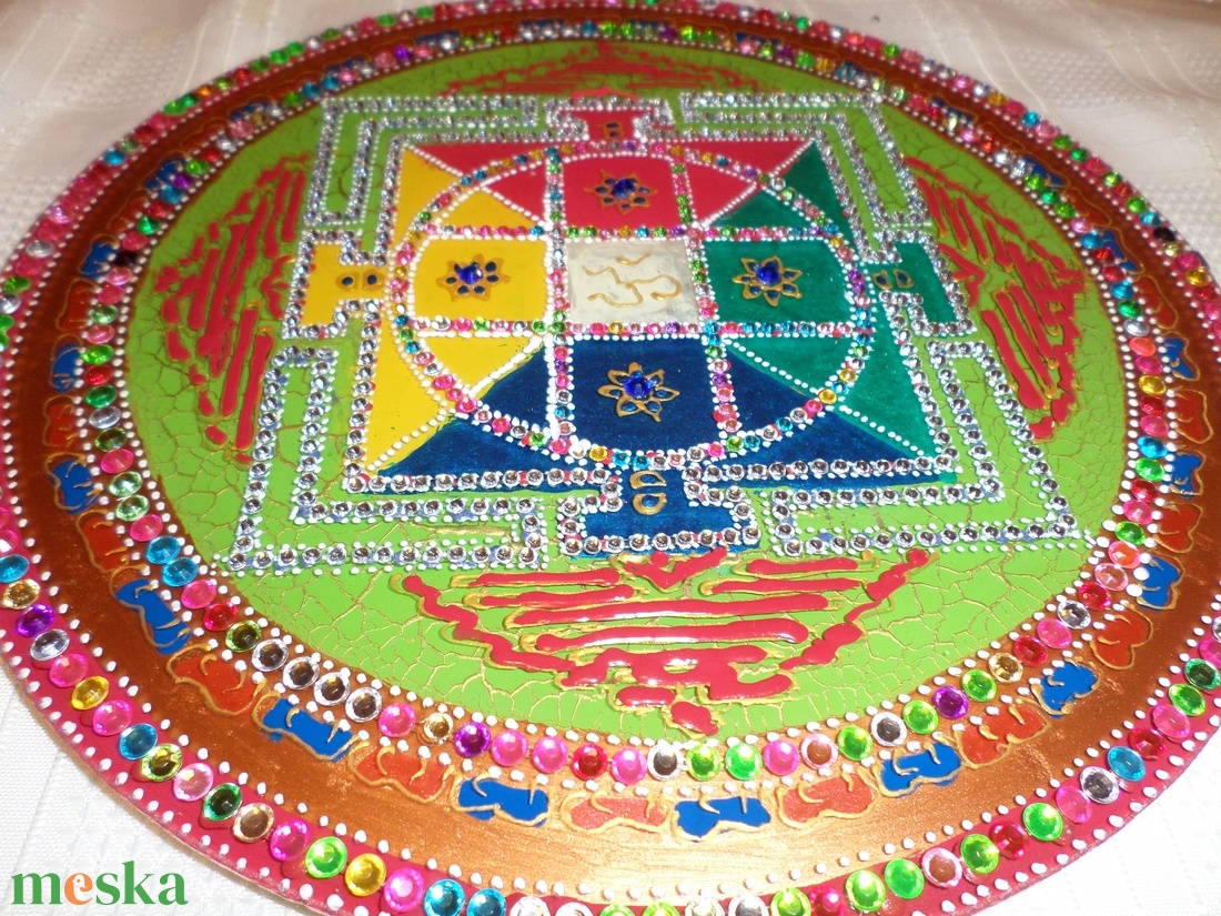 tibeti mandala - otthon & életmód - dekoráció - spiritualitás - mandala - Meska.hu