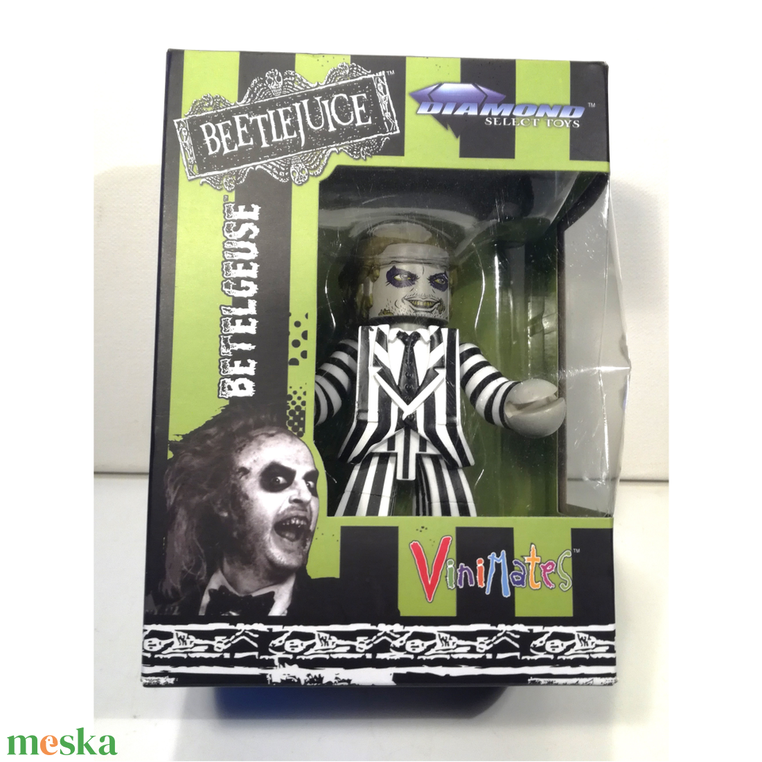 Vintage Beetlejuice figura eredeti dobozában - játék & sport - baba & babaház - baba - Meska.hu