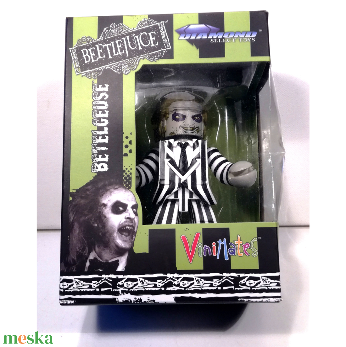 Vintage Beetlejuice figura eredeti dobozában - játék & sport - baba & babaház - baba - Meska.hu