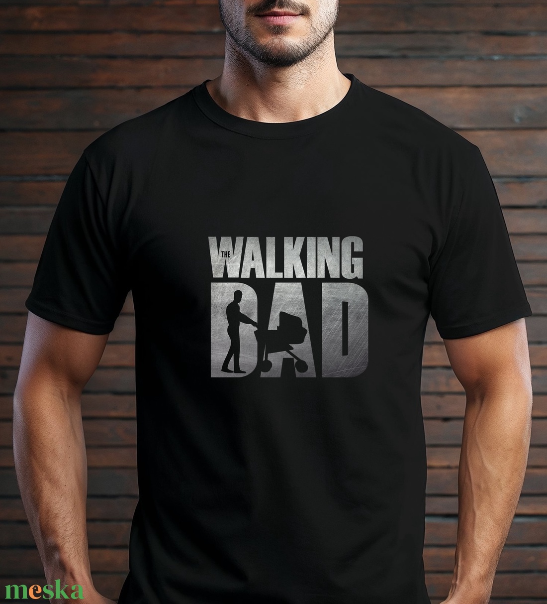 Walking Dad Vicces Póló Apáknak Tökéletes Ajándék Apák Napjára, Születésnapra vagy Csak Úgy a Hétvégi Kikapcsolódáshoz - ruha & divat - férfi ruha - póló - Meska.hu