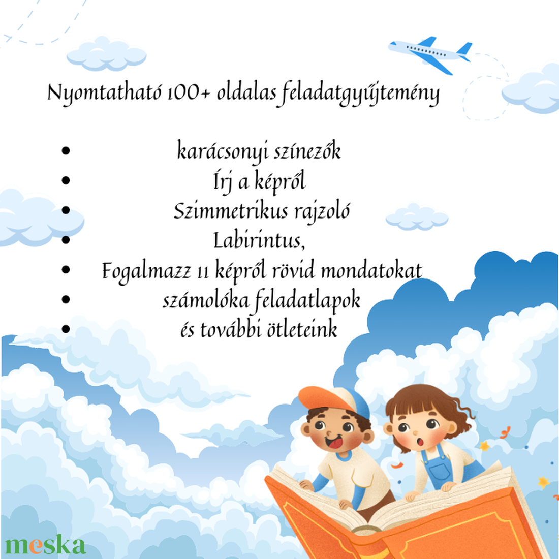 2 osztályos téli szüneti gyakorló Karácsonyi hangulatú játékcsomag PDF - játék & sport - készségfejlesztő és logikai játék - oktató játékok - Meska.hu