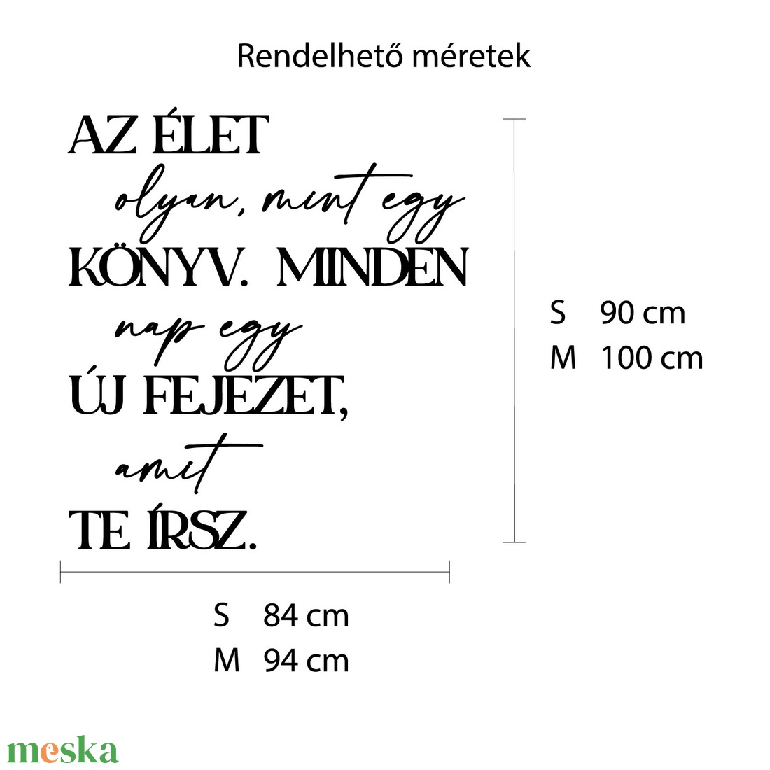 Fából készült felirat- Az élet olyan, mint egy könyv - otthon & életmód - dekoráció - fali és függő dekoráció - felirat - Meska.hu