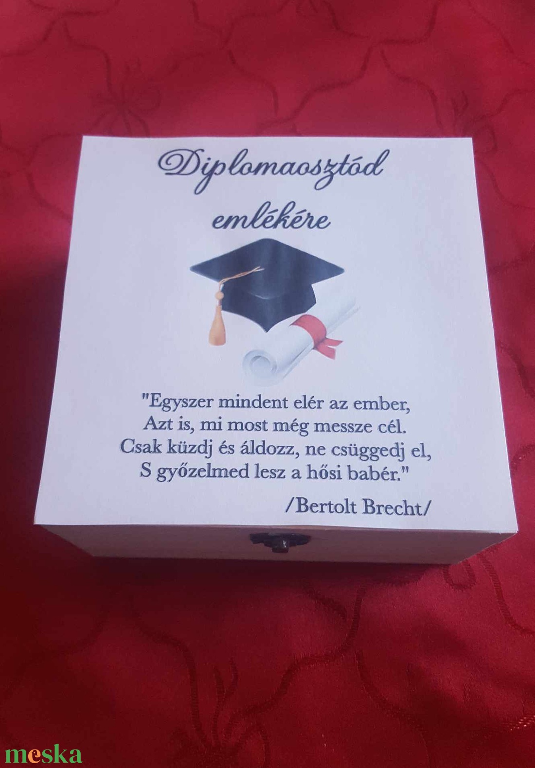 Ballagási pénz- és ajándék átadó doboz, diplomaosztóra - otthon & életmód - dekoráció - asztal és polc dekoráció - díszdoboz - Meska.hu