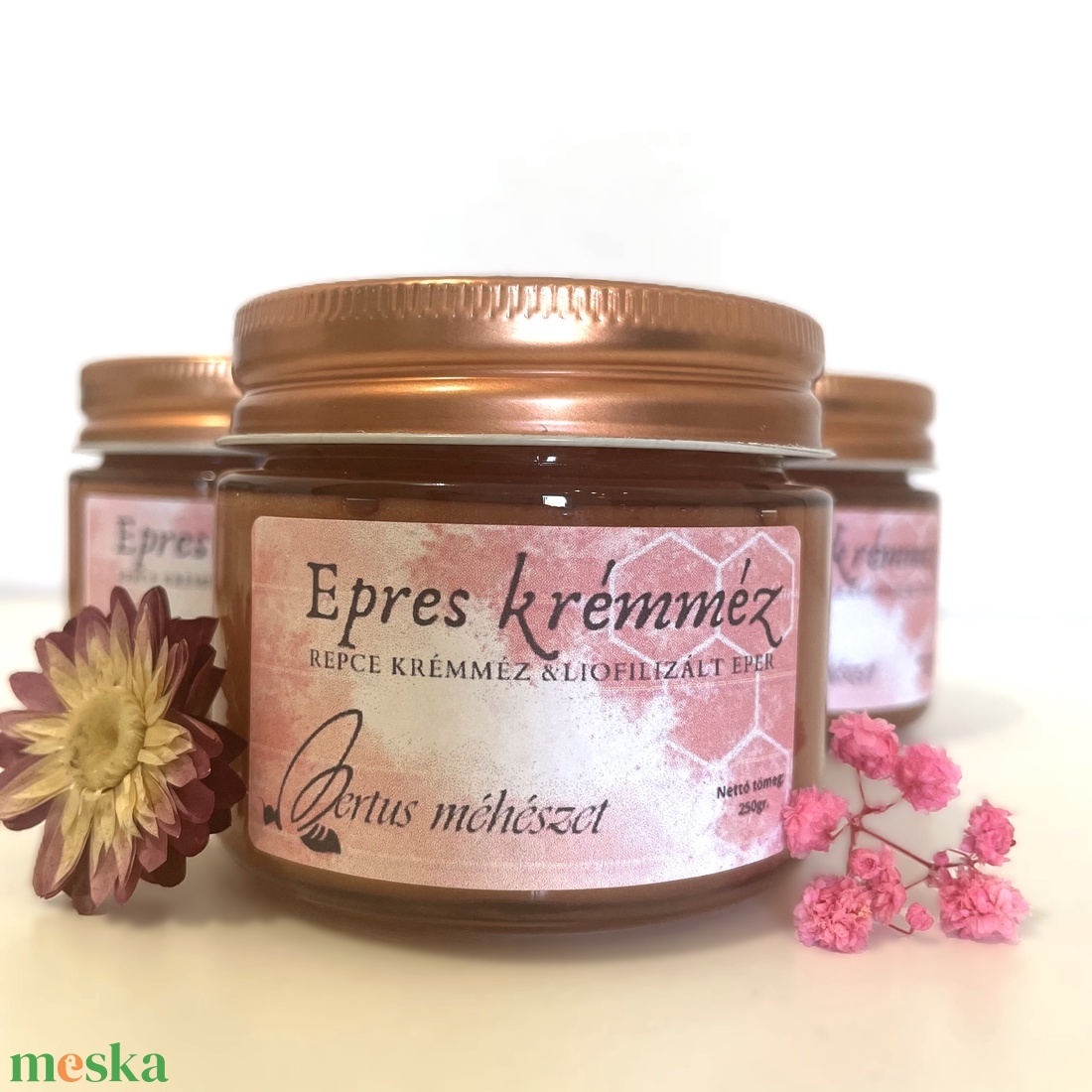 Epres krémméz 250g - élelmiszer - méz & propolisz - Meska.hu