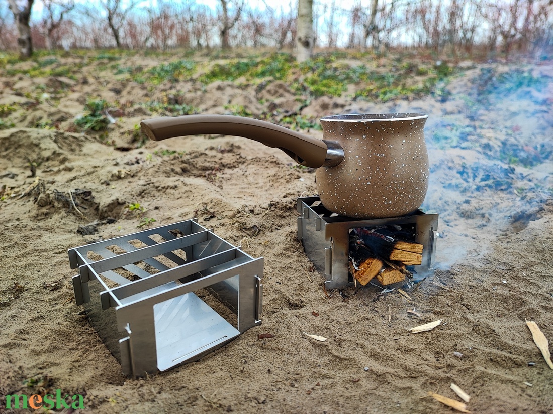 Mini túratűzhely, hobo kályha, kis méretű kemping tűzhely - otthon & életmód - ház & kert - bográcsozás, grillezés - Meska.hu