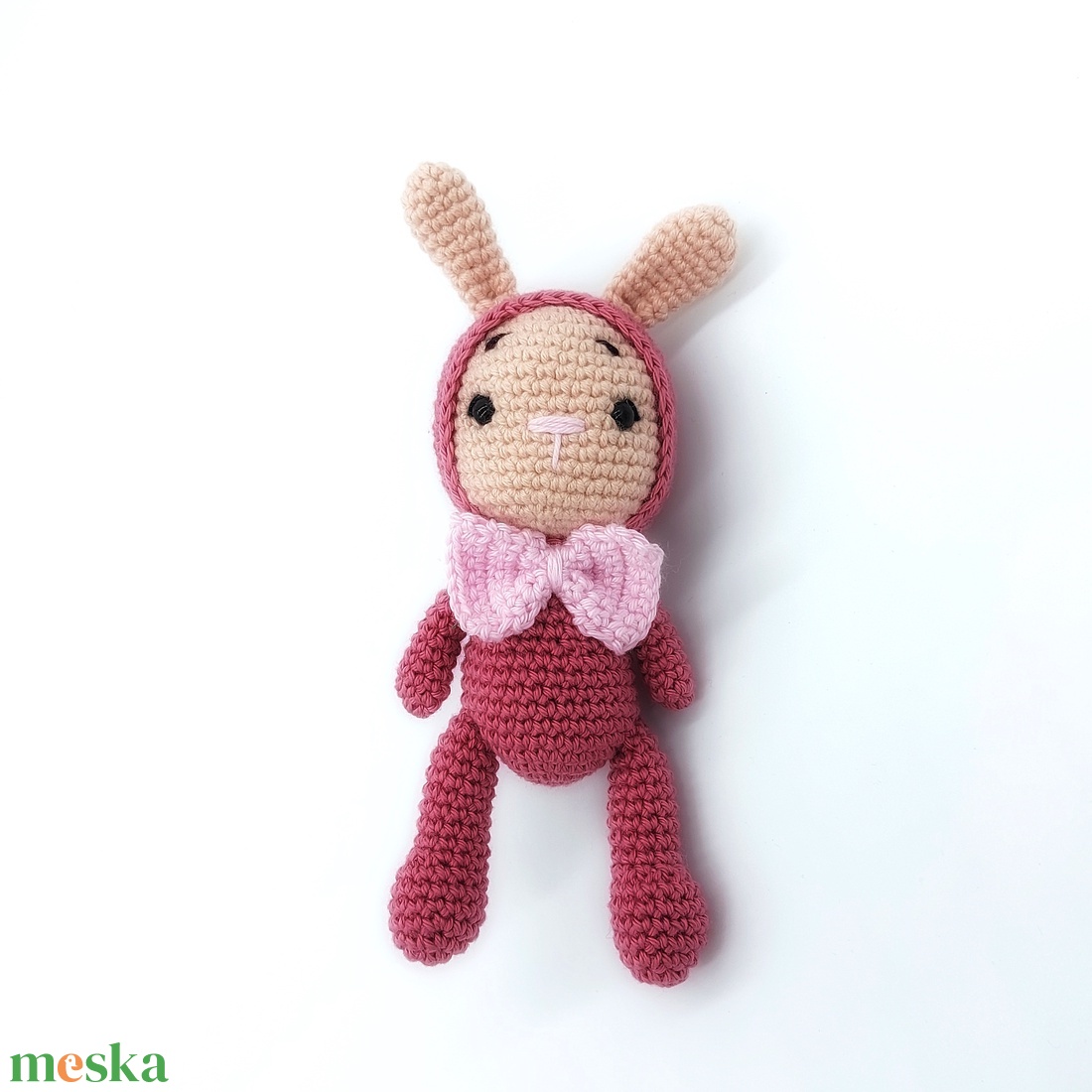 Pindur pajti Pici amigurumi nyuszika - játék & sport - plüssállat & játékfigura - nyuszi - Meska.hu