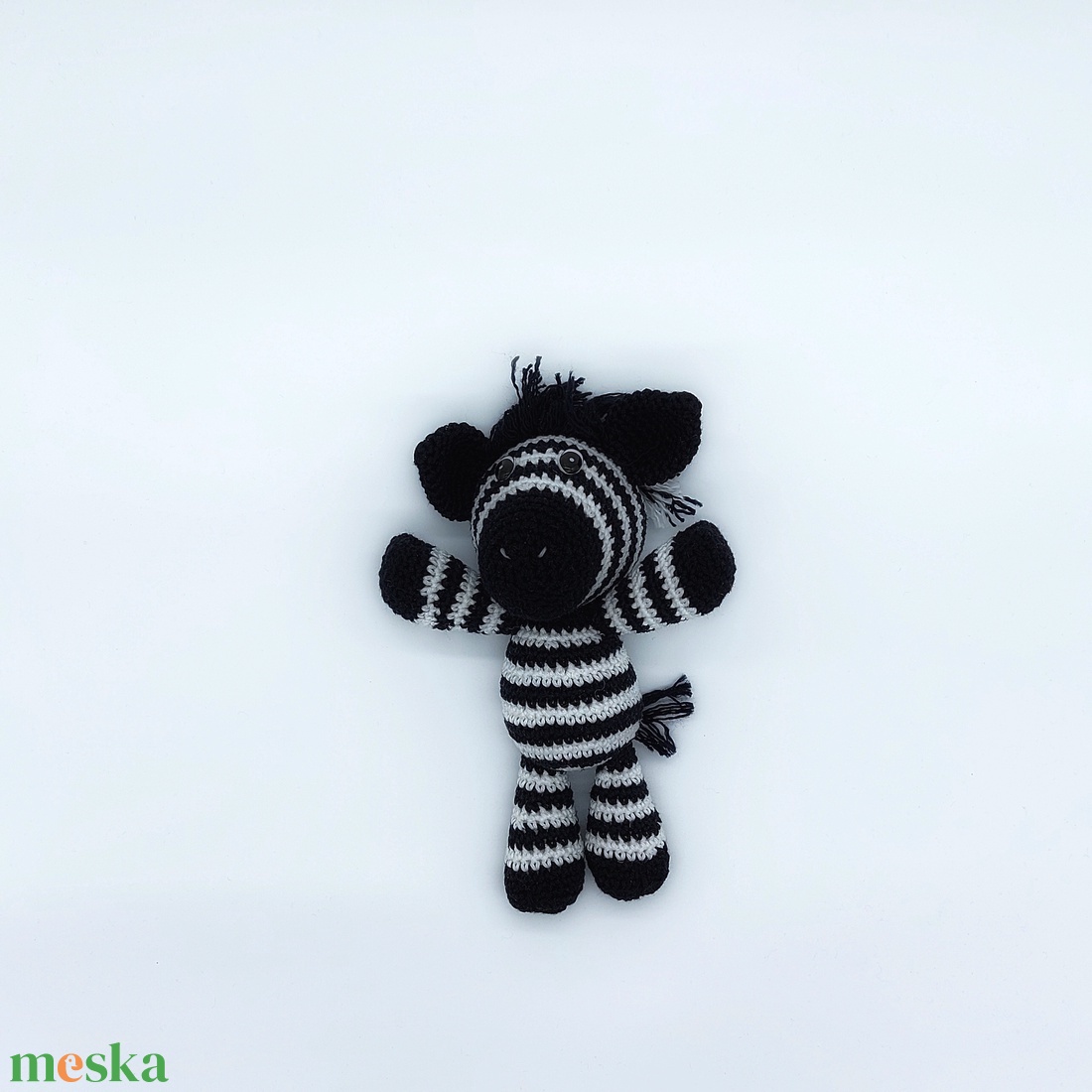 Vad kalandok Amigurumi zebra - játék & sport - plüssállat & játékfigura - más figura - Meska.hu