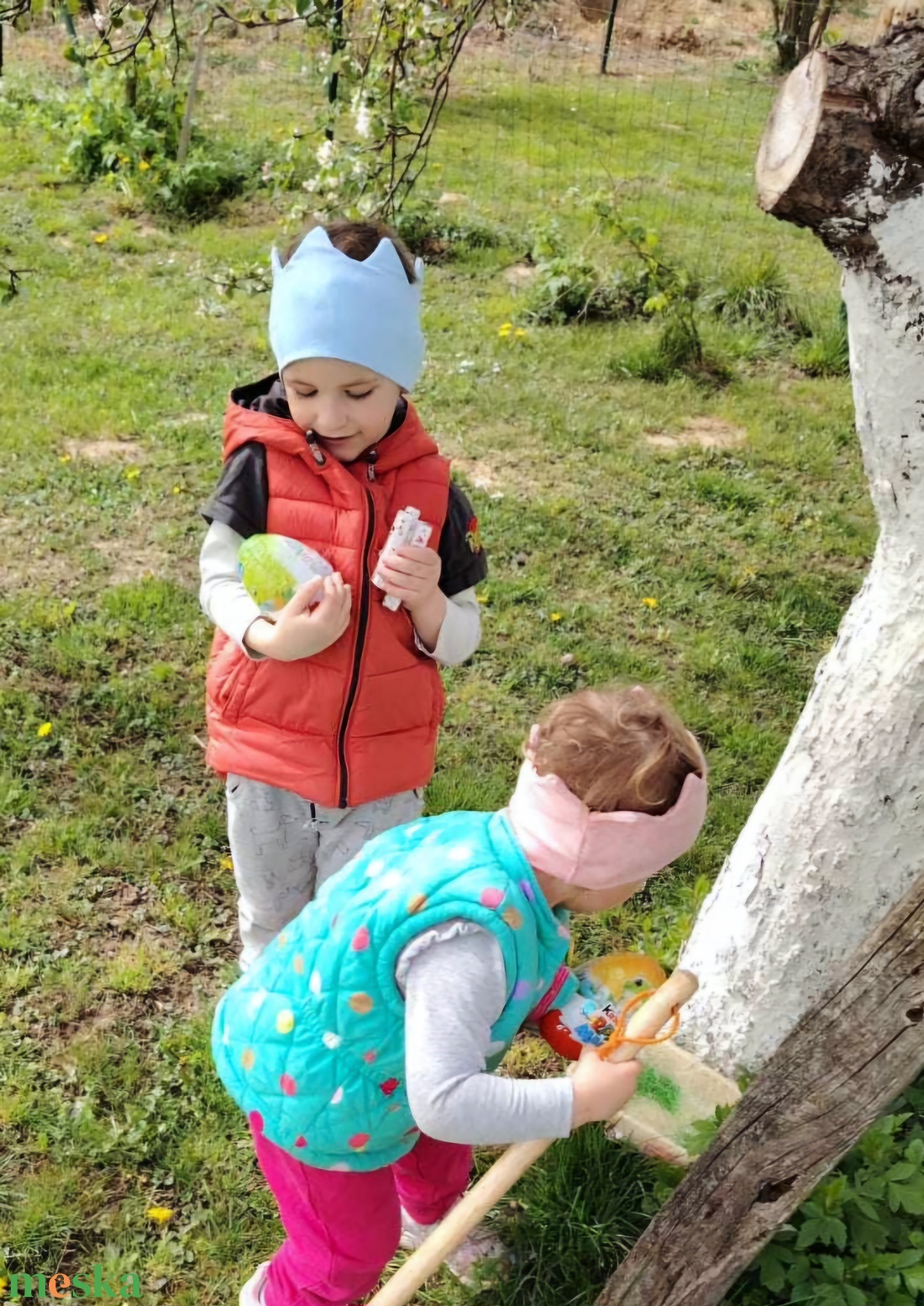 Korona fülvédő / fejpánt/ fülpánt - ruha & divat - sál, sapka, kendő - fejpánt - Meska.hu