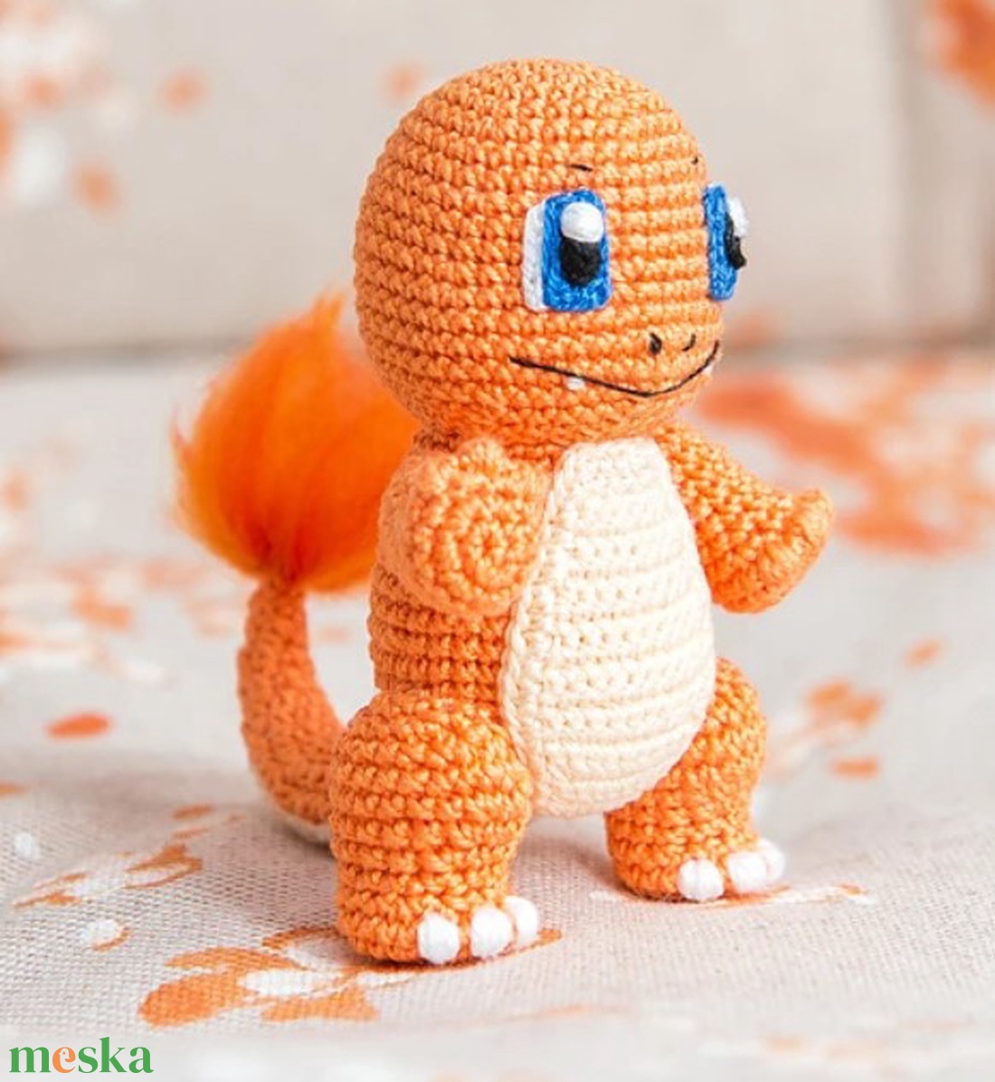 Charmander figura - játék & sport - plüssállat & játékfigura - plüss mesefigurák - Meska.hu