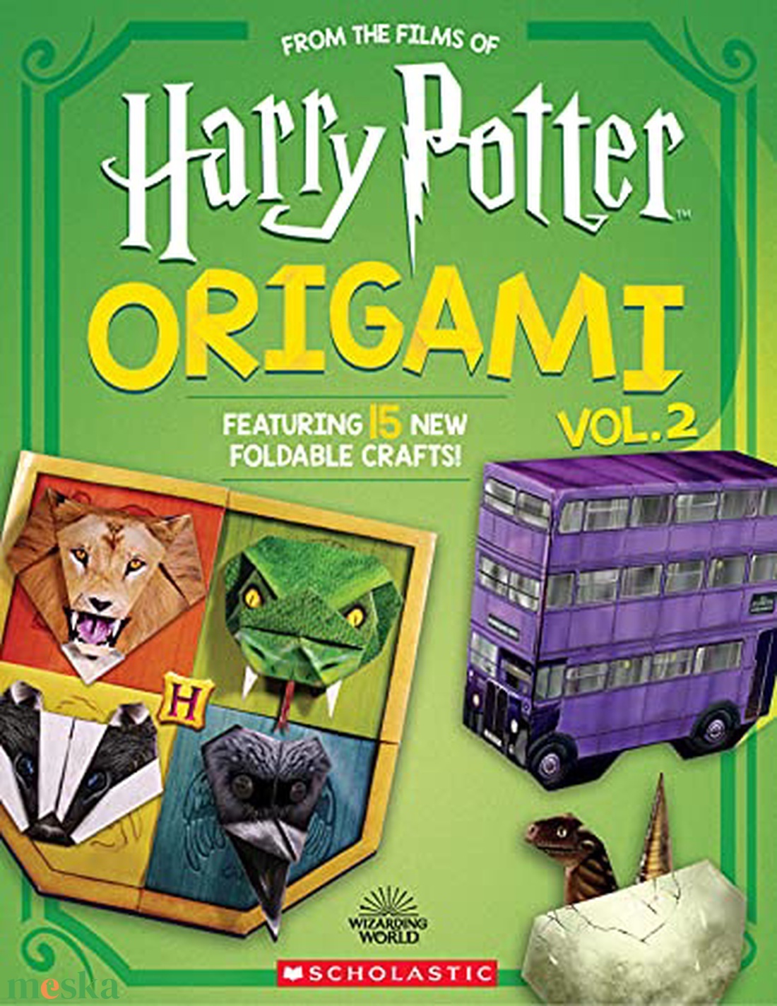 Harry Potter Origami Volume 2 Könyv - kellékek & szerszámok - könyv, újság - új könyv - Meska.hu