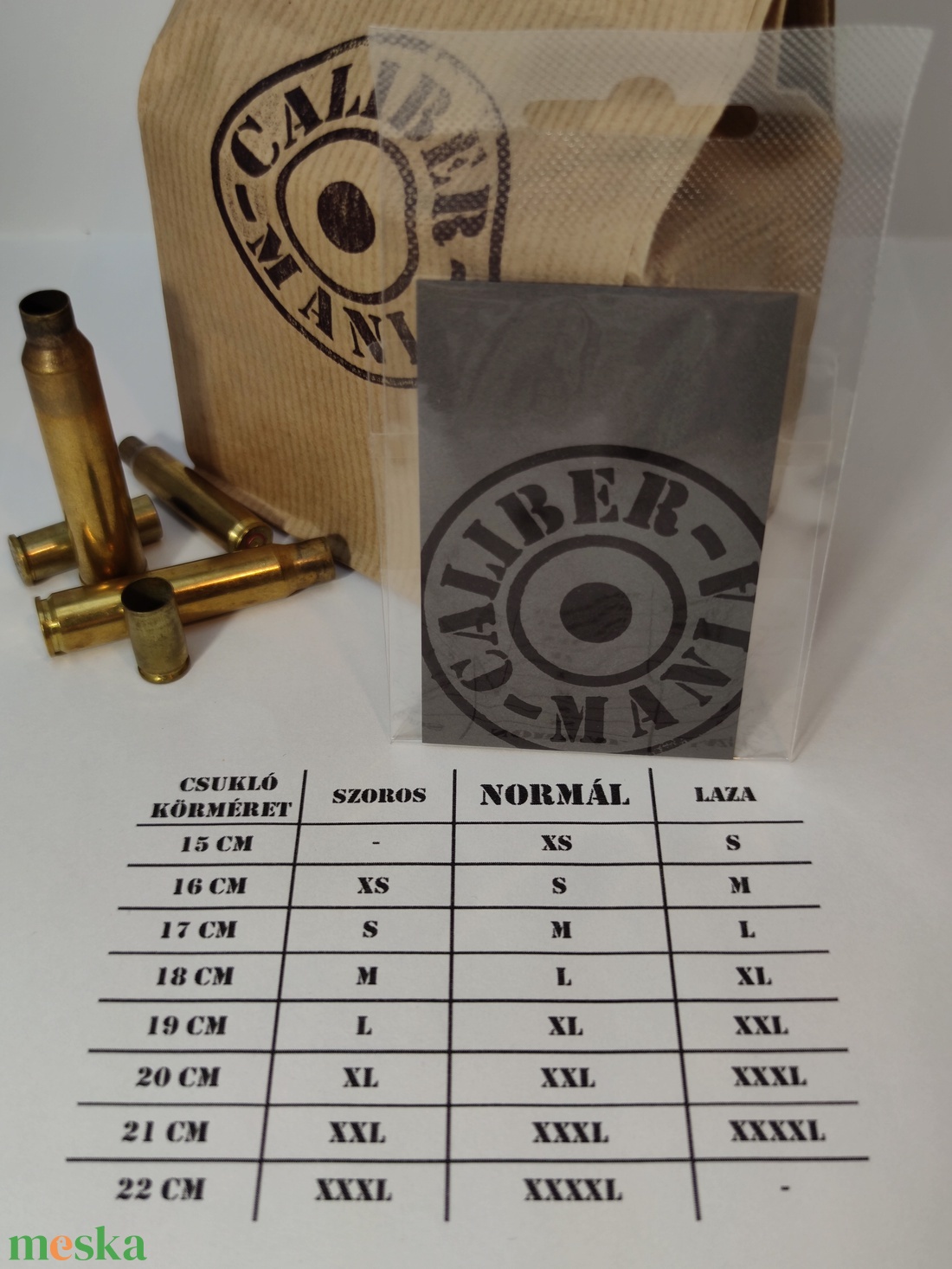 9mm Luger, 1-lövető női karkötő - ékszer - karkötő - fonott karkötő - Meska.hu