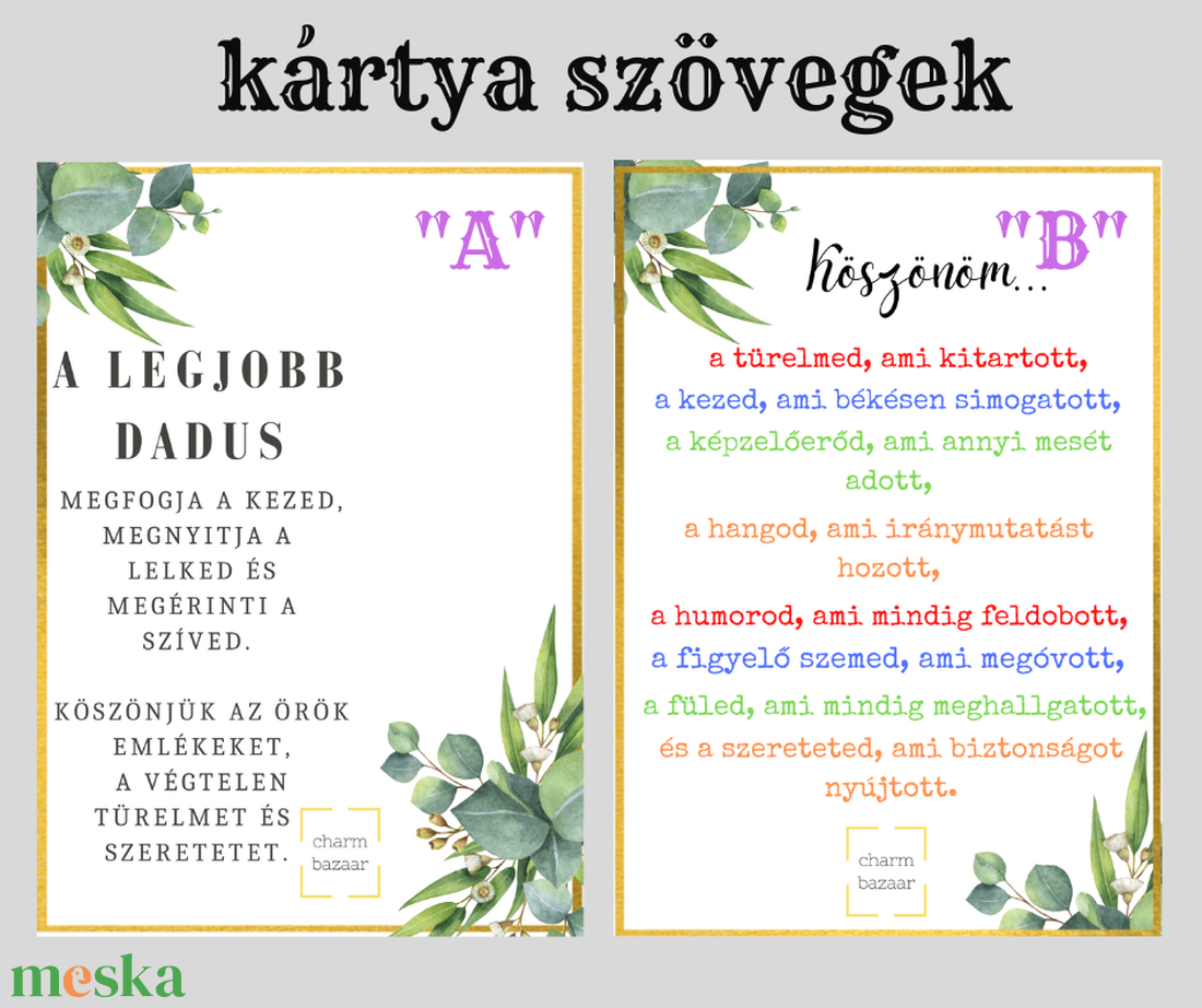 Dadus Ballagási ajándék választható kísérőkártyával és medálokkal - táska & tok - kulcstartó & táskadísz - kulcstartó - Meska.hu