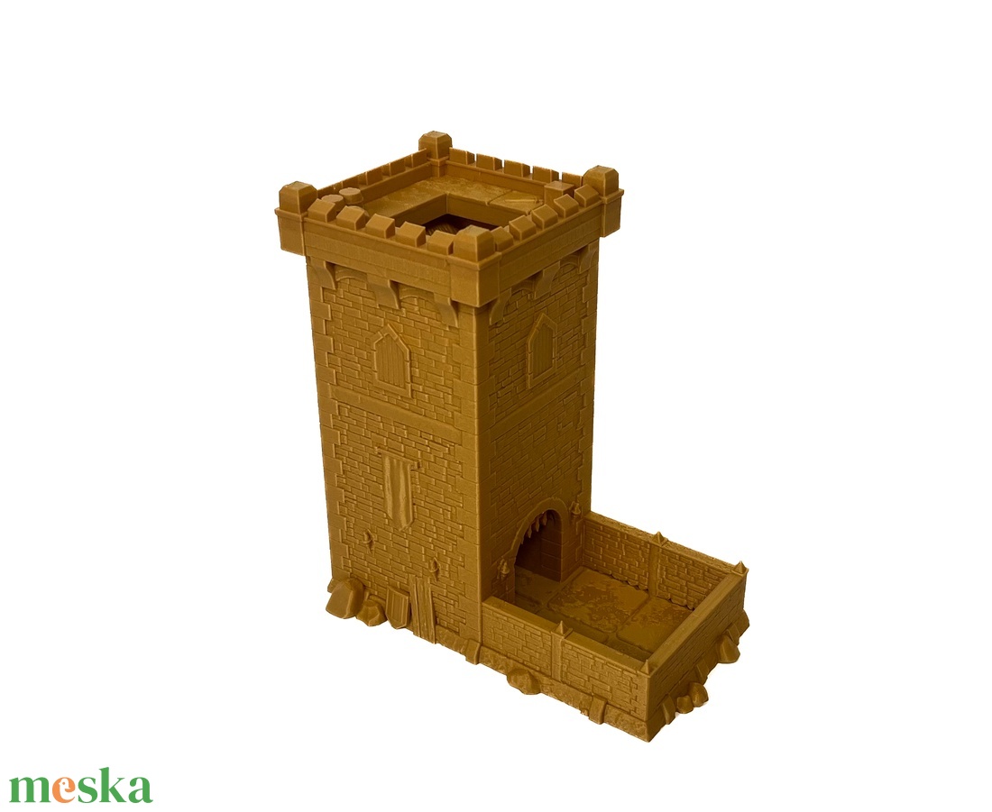 Golden Bastion Kockatorony / Dice Tower - játék & sport - táblajáték és kártyajáték - társasjátékok - Meska.hu