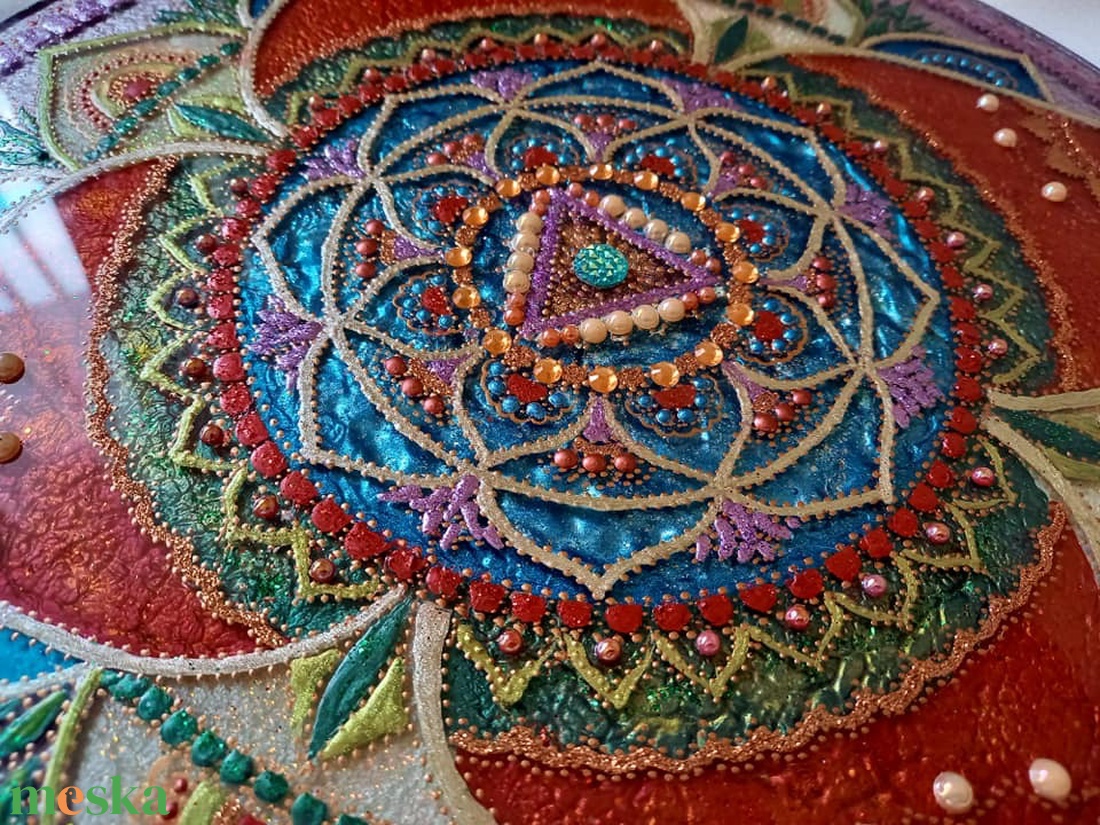 Gyökércsakra Mandala - otthon & lakás - dekoráció - spiritualitás - mandala - Meska.hu