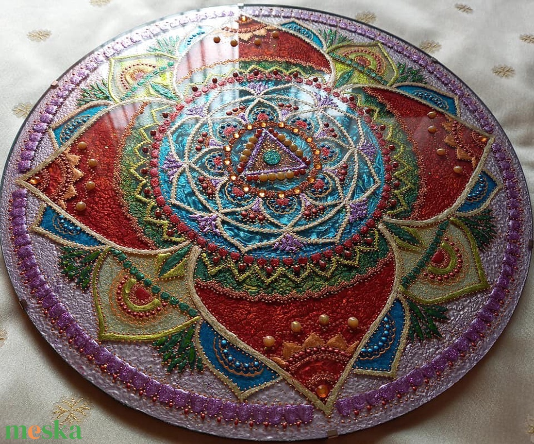 Gyökércsakra Mandala - otthon & lakás - dekoráció - spiritualitás - mandala - Meska.hu