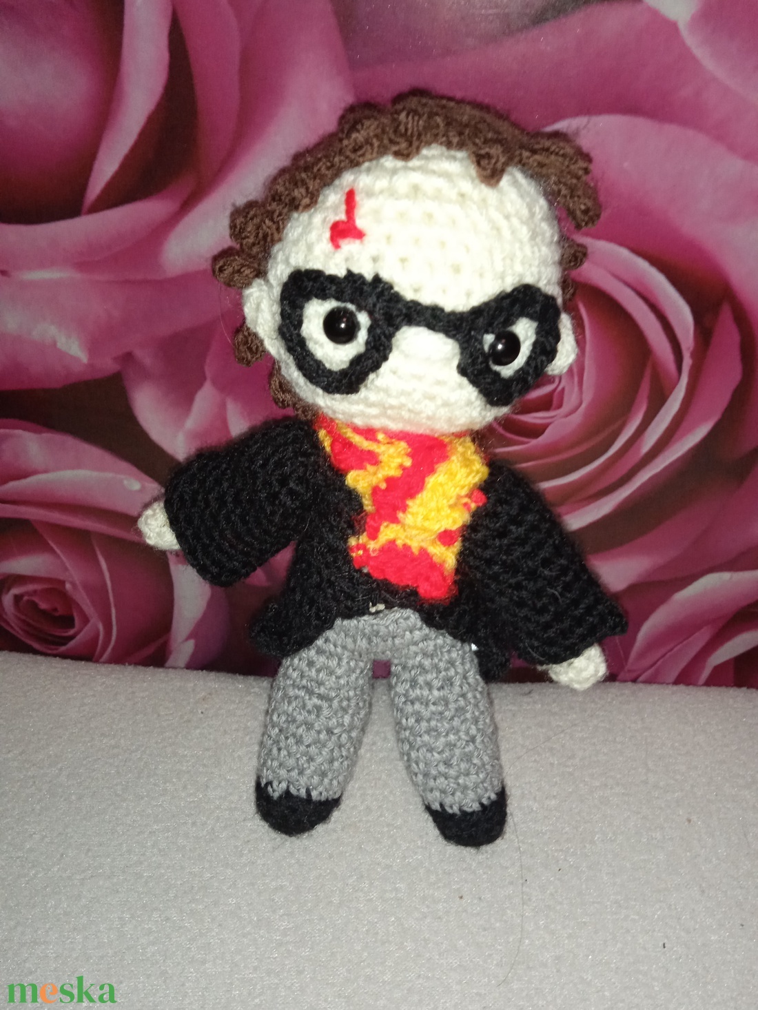 Amigurumi Harry Potter  - játék & sport - plüssállat & játékfigura - plüss mesefigurák - Meska.hu