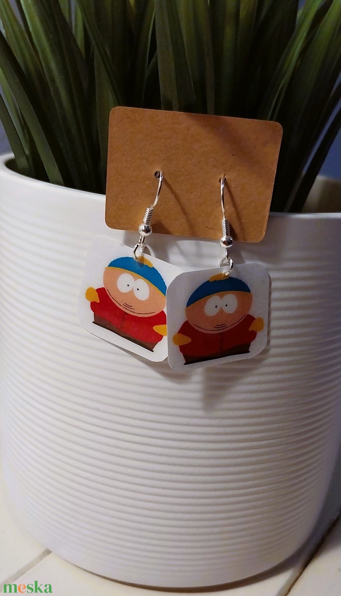 LAMIFÜLI - South Park -Cartman, Stan / 2 pár - ékszer - fülbevaló - lógó fülbevaló - Meska.hu