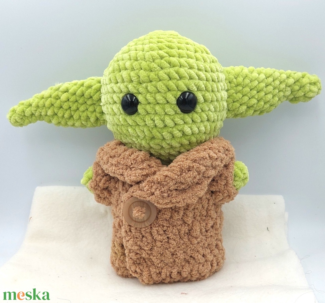 Baby Yoda 2 méretben - játék & sport - plüssállat & játékfigura - más figura - Meska.hu