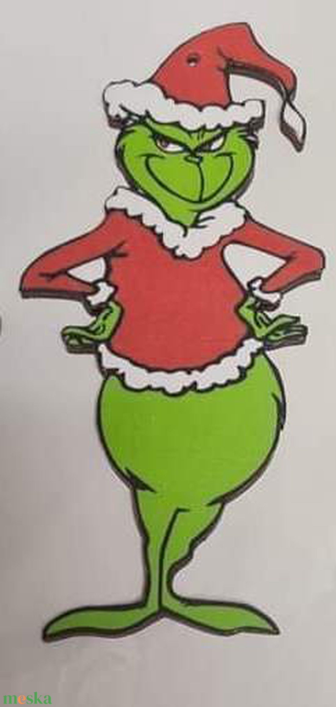 Grinch karácsonyfa díszek  - karácsony - karácsonyi lakásdekoráció - karácsonyfadíszek - Meska.hu