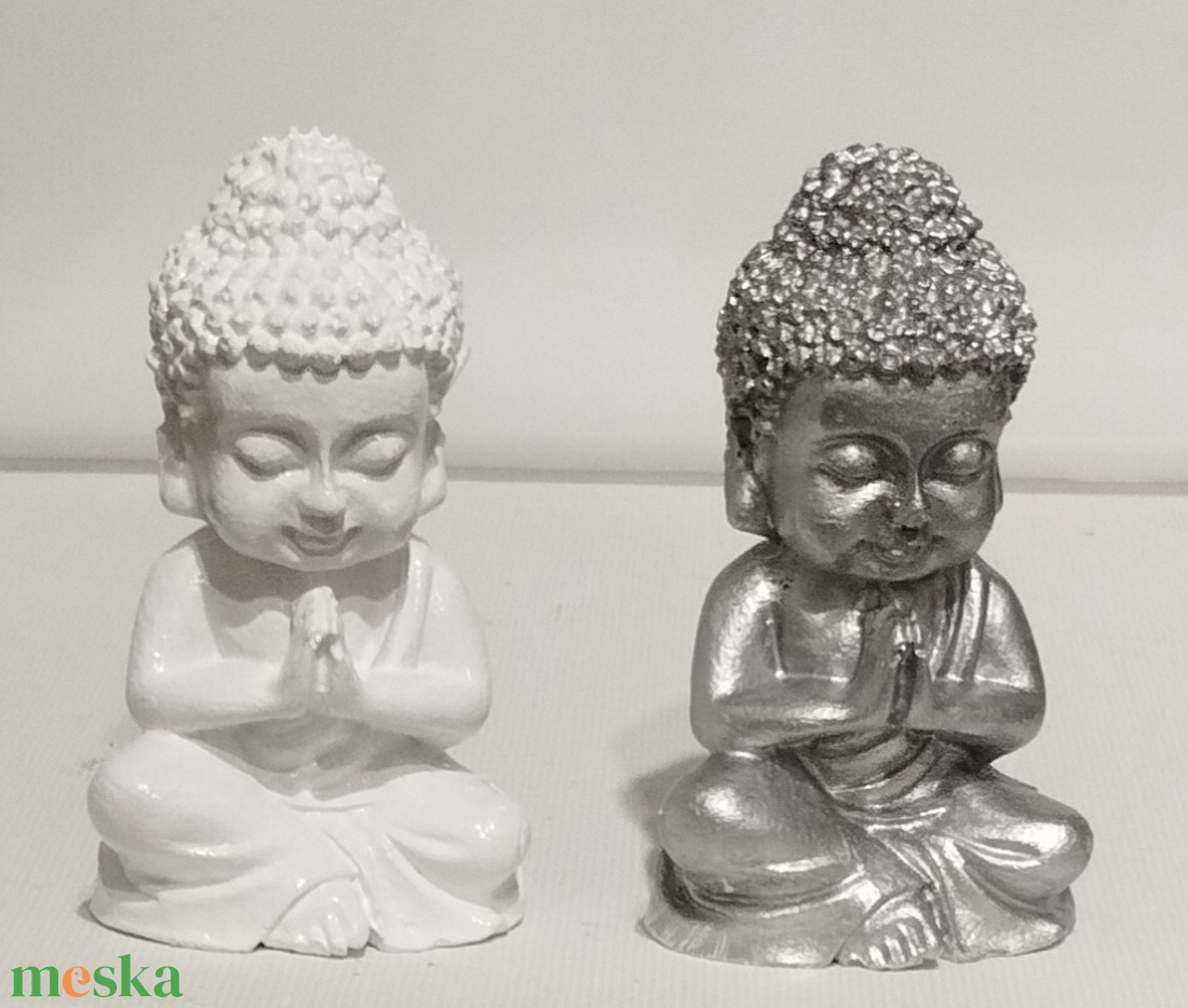 Kicsi Buddha szobor - otthon & életmód - dekoráció - asztal és polc dekoráció - asztaldísz - Meska.hu