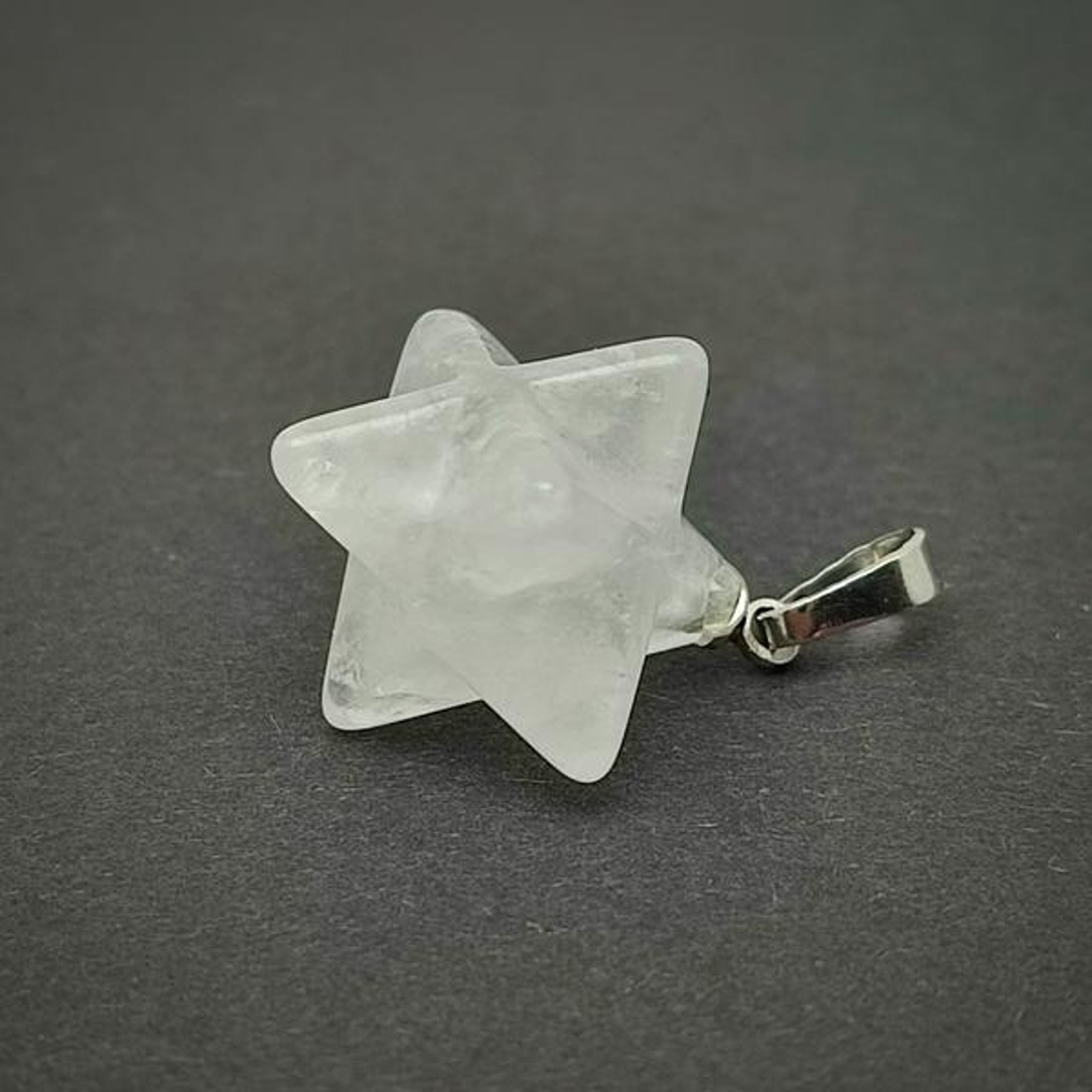 Merkaba medál Hegyikristály 2x2cm - ékszer - nyaklánc - medál - Meska.hu