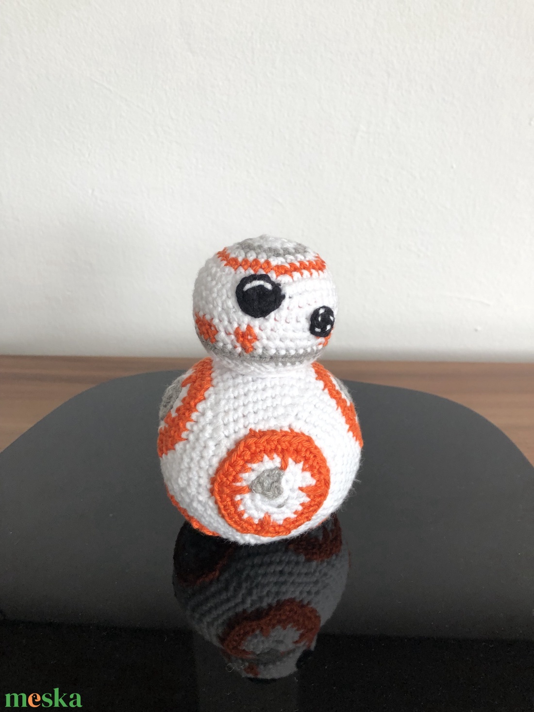 Starwars horgolt Bb8 - játék & sport - plüssállat & játékfigura - plüss mesefigurák - Meska.hu