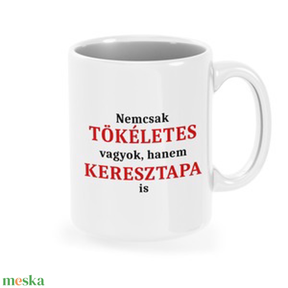 Nem csak... fehér bögre - otthon & lakás - konyhafelszerelés, tálalás - tálalás - bögre & csésze - Meska.hu