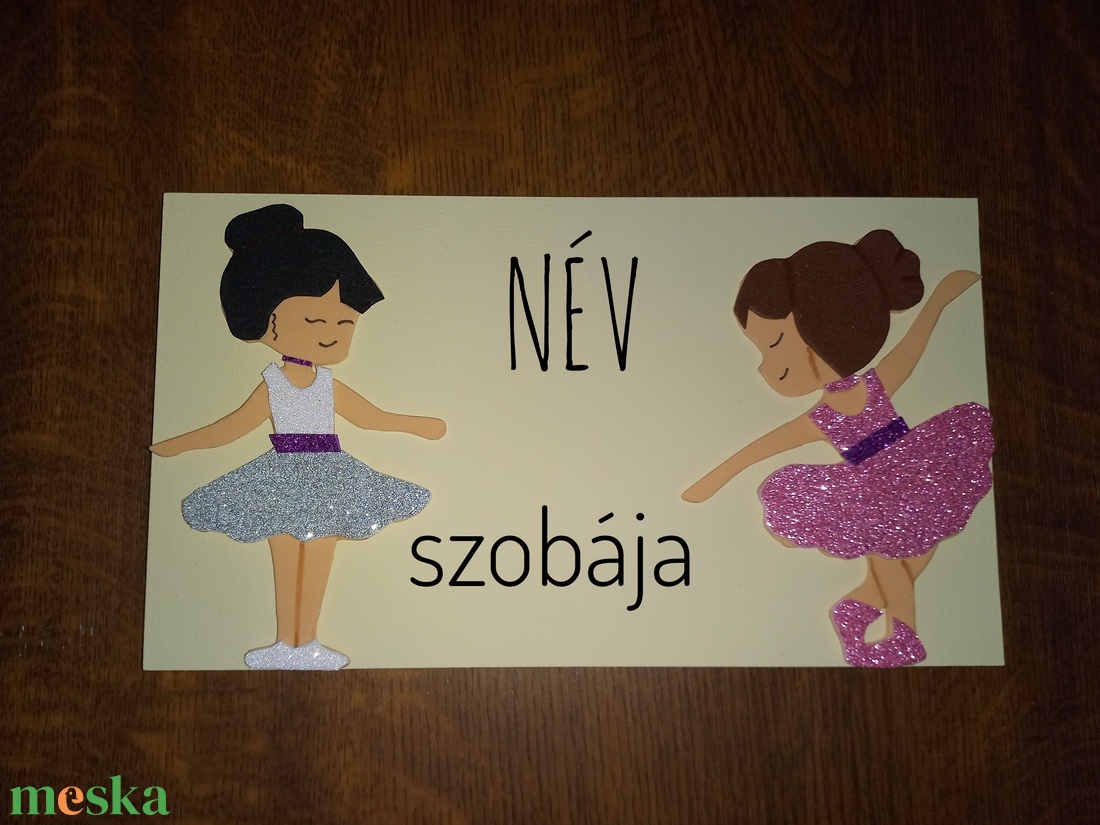 Névtábla ajtóra - otthon & életmód - babaszoba, gyerekszoba - gyerek névtábla - Meska.hu