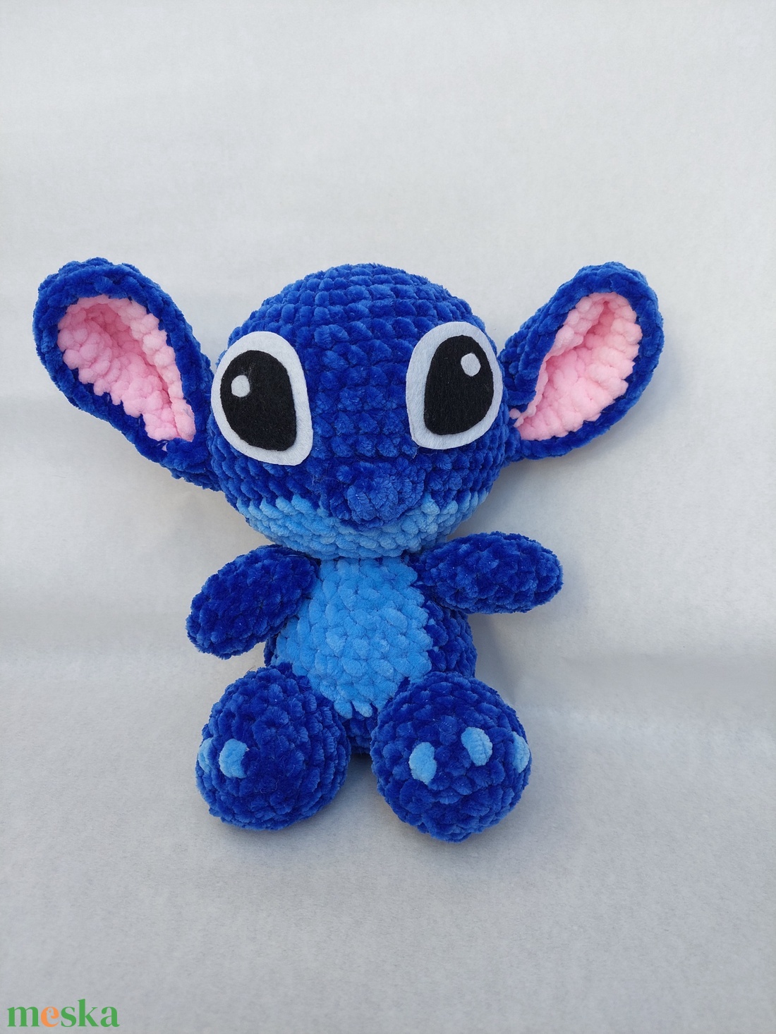 Horgolt Stitch figura - játék & sport - plüssállat & játékfigura - más figura - Meska.hu