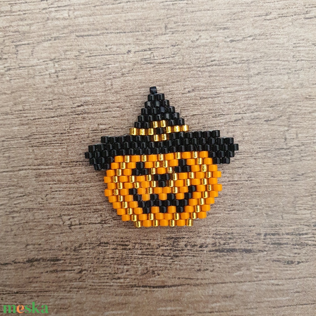 Halloween tök hűtőmágnes - otthon & életmód - dekoráció - halloween - halloweeni dekoráció - Meska.hu