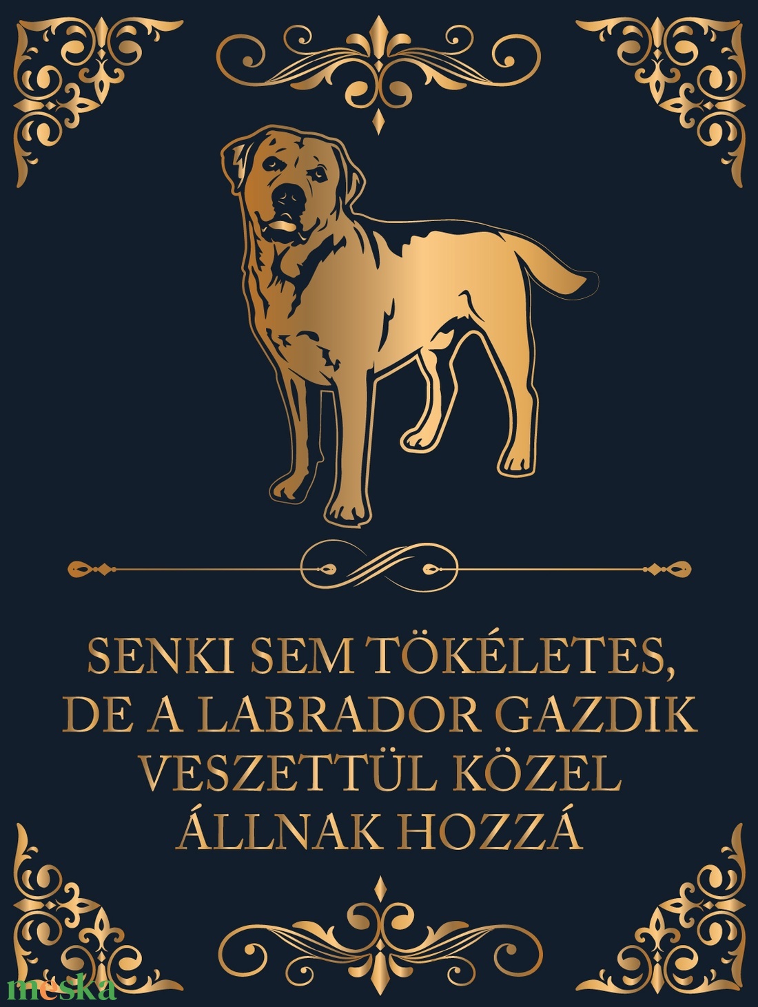 Tökéletes LABRADOR GAZDIK - vászonkép - otthon & lakás - dekoráció - kép & falikép - vászonkép - Meska.hu