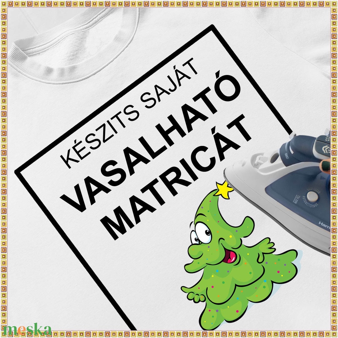 Készíts vasalható matricát képküldéssel online! - otthon & életmód - papír írószer - matrica, matrica csomag - Meska.hu