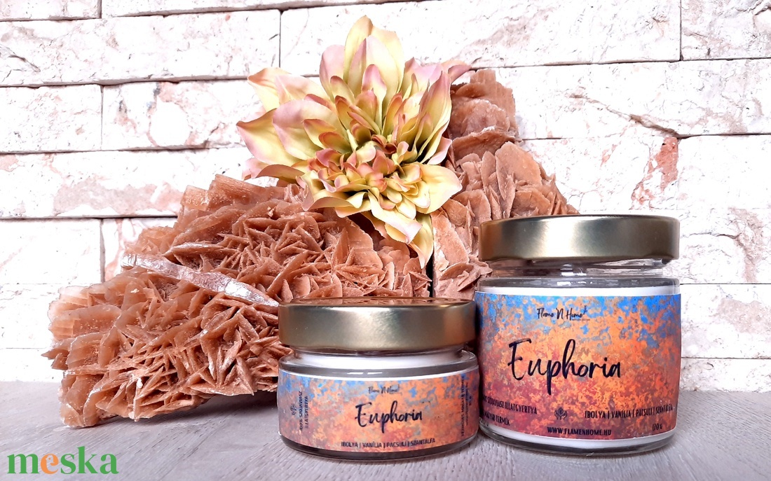 Euphoria szójaviasz gyertya - otthon & életmód - gyertya, illat, aroma - gyertya - Meska.hu