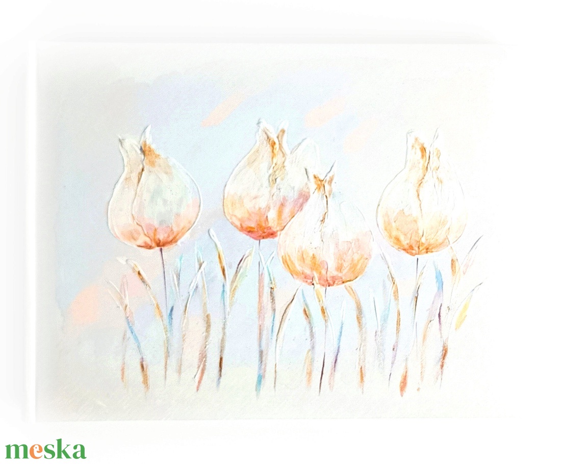 Fotóalbum tulipánokkal 33x25 cm - otthon & életmód - papír írószer - album & fotóalbum - Meska.hu