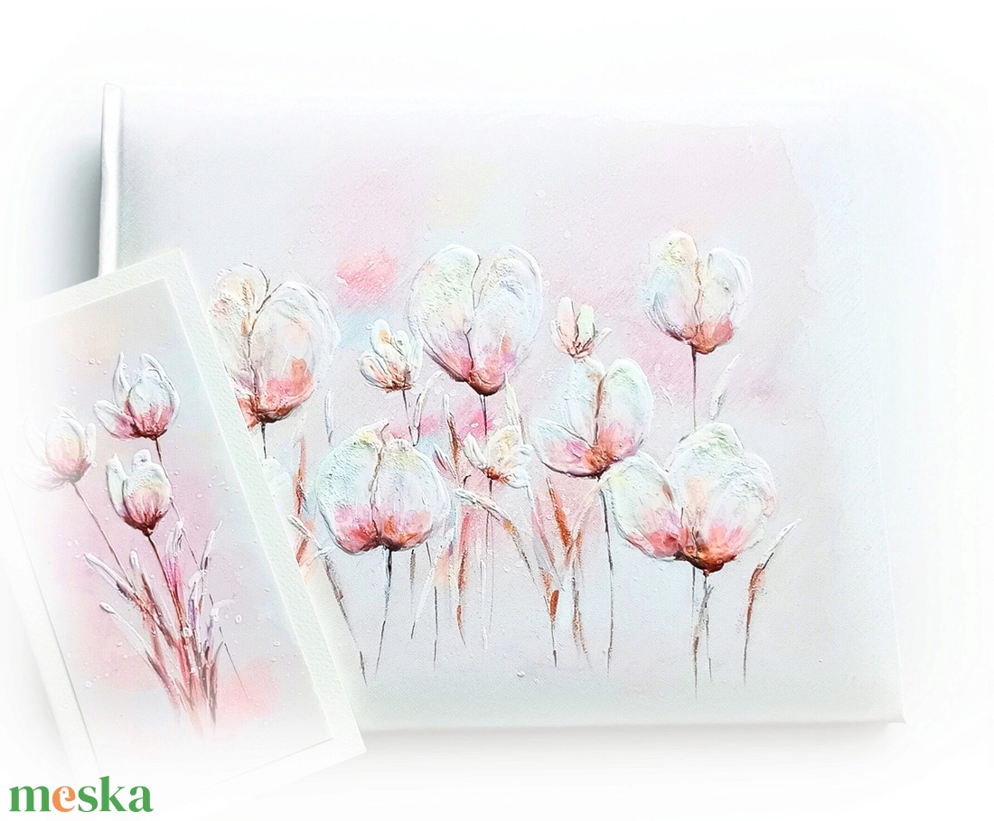 Fotóalbum liliomokkal 30x25 cm - esküvő - emlék & ajándék - album & fotóalbum - Meska.hu