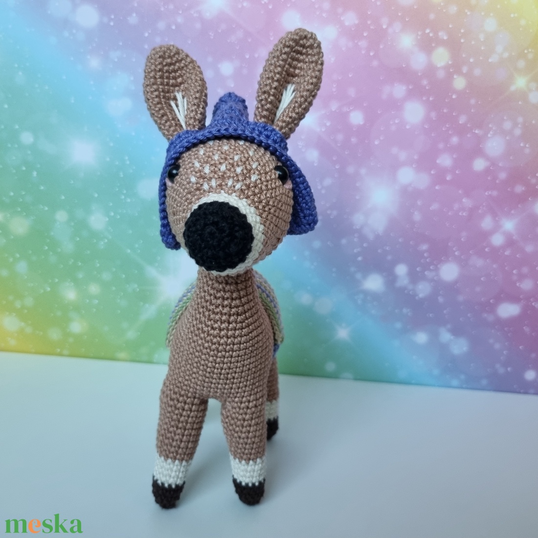 Horgolt őzike amigurumi - játék & sport - plüssállat & játékfigura - más figura - Meska.hu