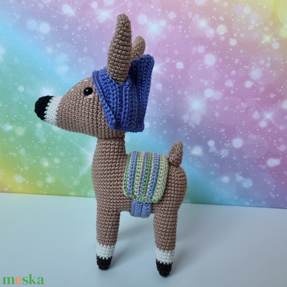 Horgolt őzike amigurumi - játék & sport - plüssállat & játékfigura - más figura - Meska.hu