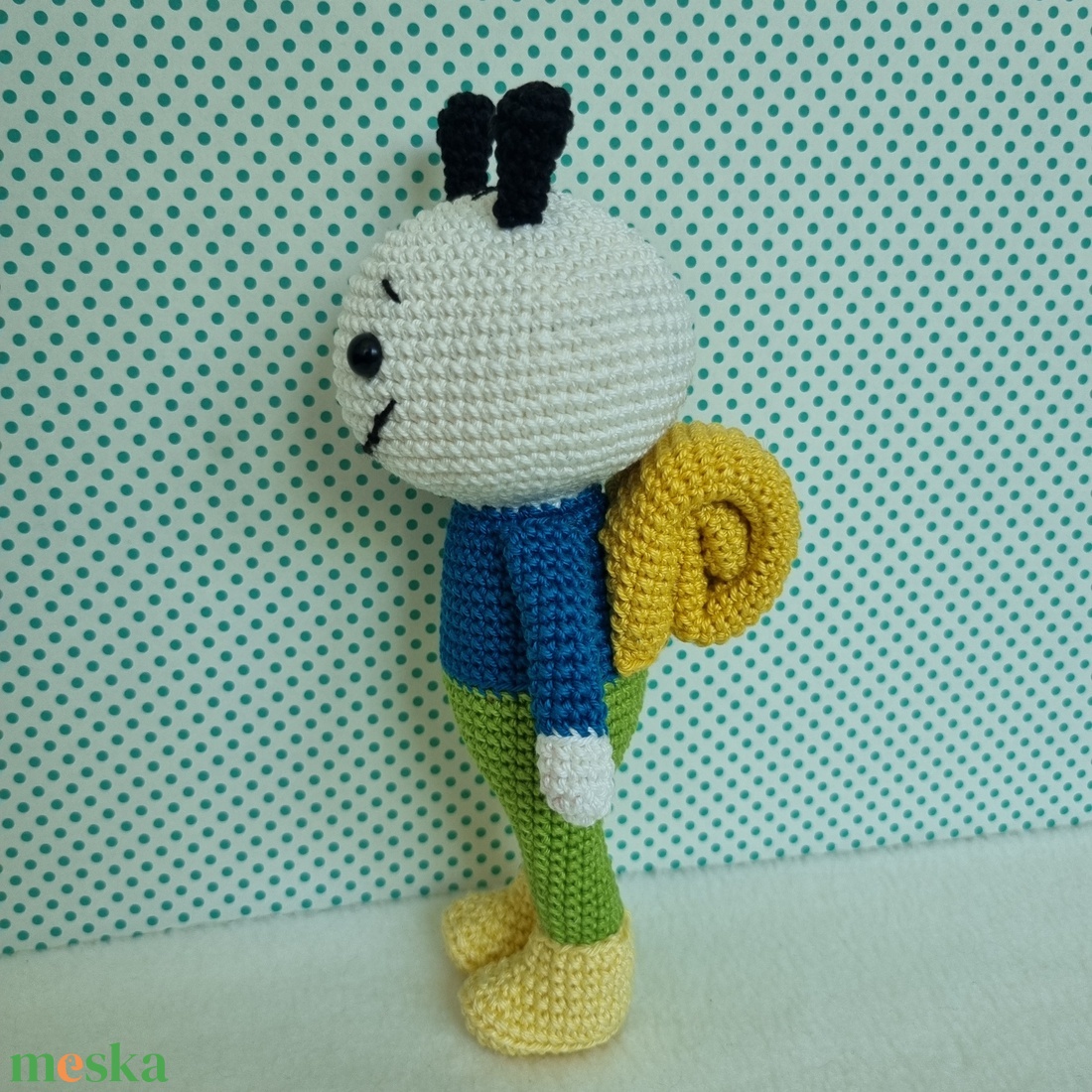 Horgolt Bogyó amigurumi - játék & sport - plüssállat & játékfigura - plüss mesefigurák - Meska.hu