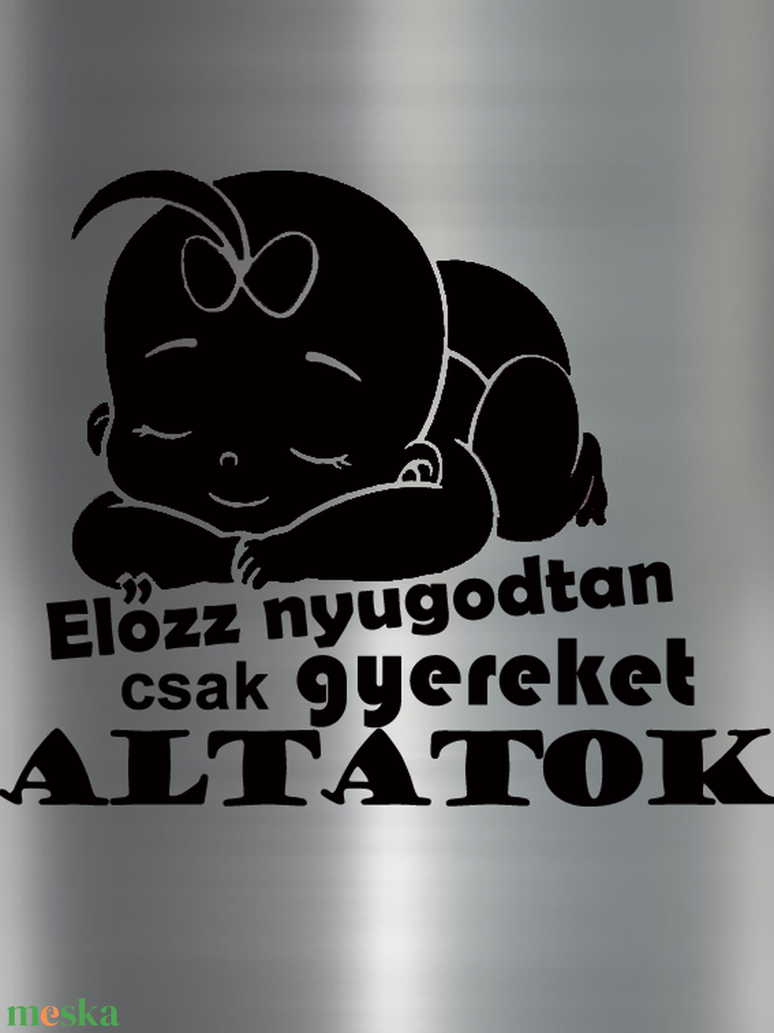 Autós baba matrica (Altatok) - otthon & életmód - autó - autós matrica - Meska.hu