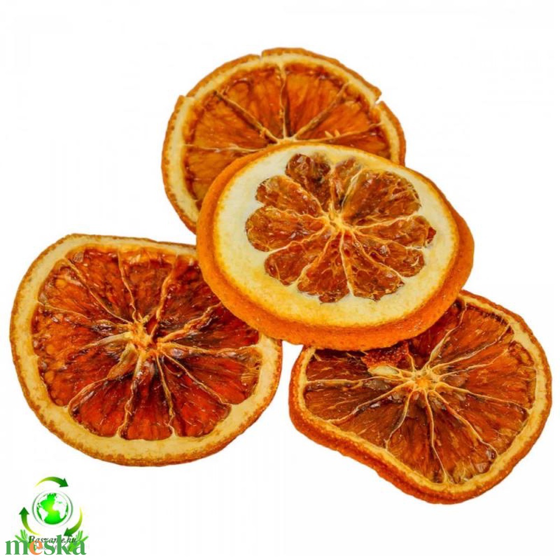Szárított narancs szeletek 100 g - kellékek & szerszámok - dekorációs kellékek - Meska.hu