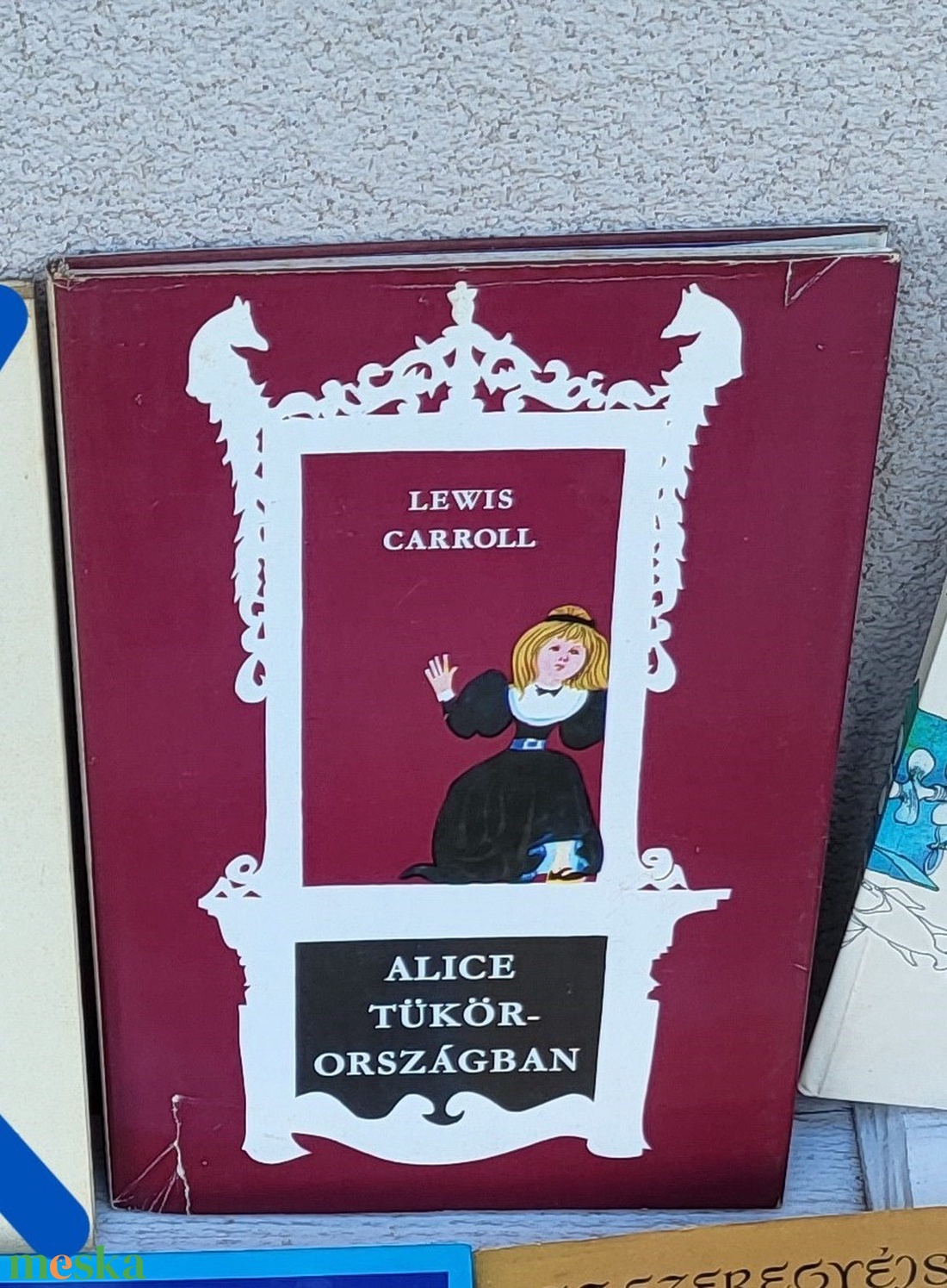 Lewis Carroll: Alice Tükörországban - könyv & zene - könyv - Meska.hu