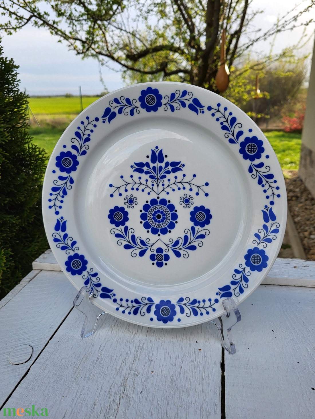 Alföldi porcelán_falitányér 4. - otthon & életmód - dekoráció - fali és függő dekoráció - falra akasztható dekor - Meska.hu