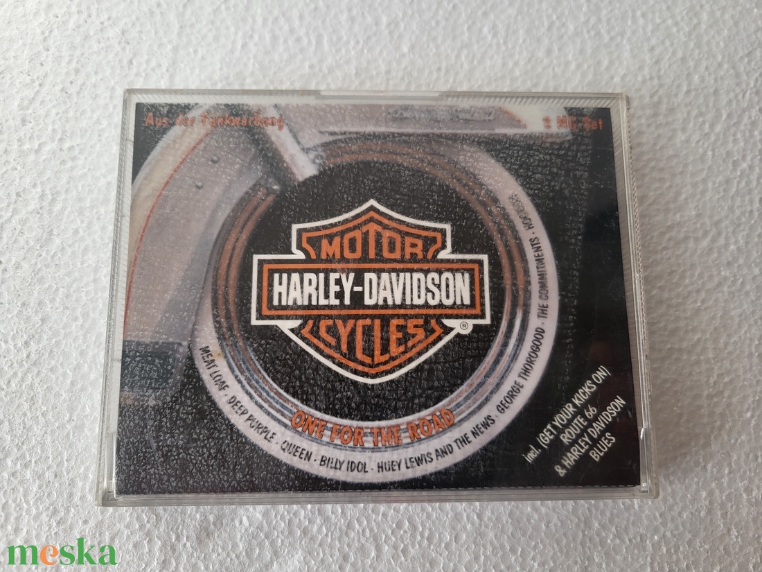 Vintage, Harley Davidson magnókazetta_Duopack-ritka! - művészet - bakelit lemezek & kazetták - Meska.hu