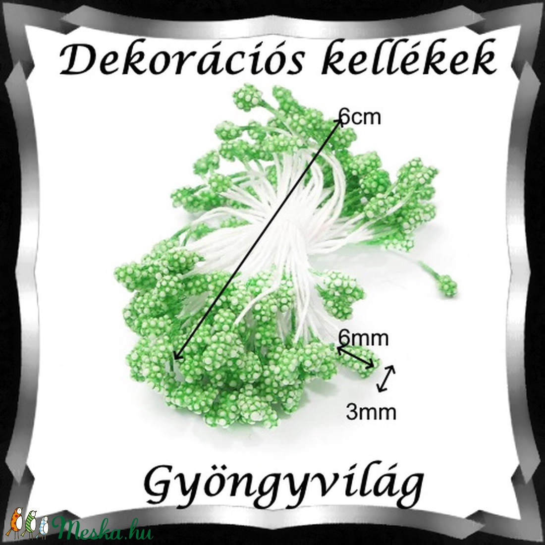 Dekorációs kellék: egyéb DEK-E 03 50db/25pár - kellékek & szerszámok - dekorációs kellékek - figurák - Meska.hu