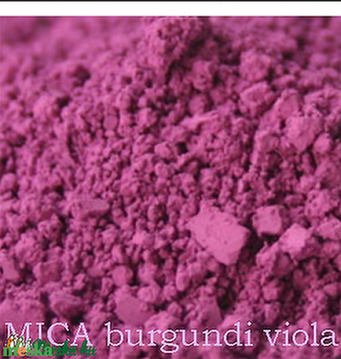 MICA POR (KRISTÁLYOS CSILLOGÁSÚ) BURGUNDI VIOLA 5 gr - kellékek & szerszámok - kozmetikai alapanyag - Meska.hu